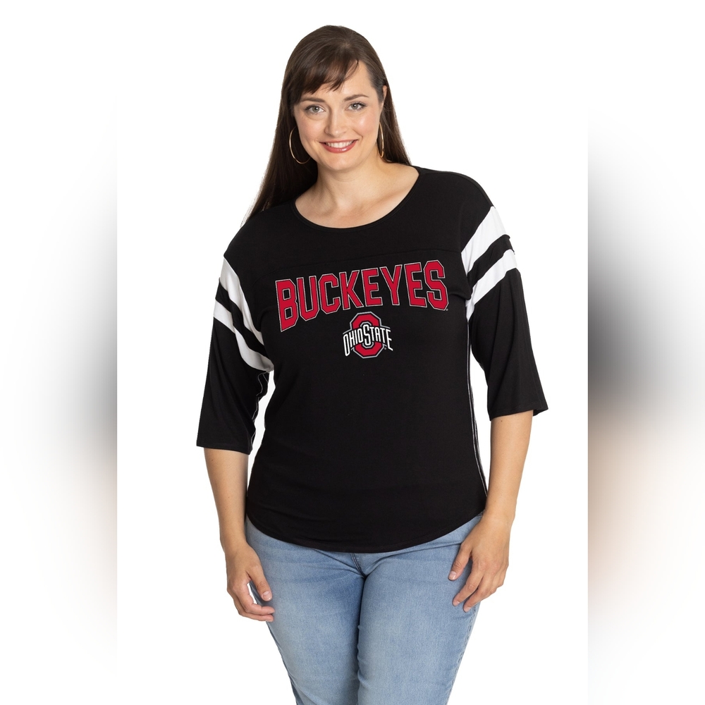 NWT Ohio State Buckeyes Abigail Jersey by Flying Colors Size Small and Medium